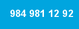 984 981 12 92